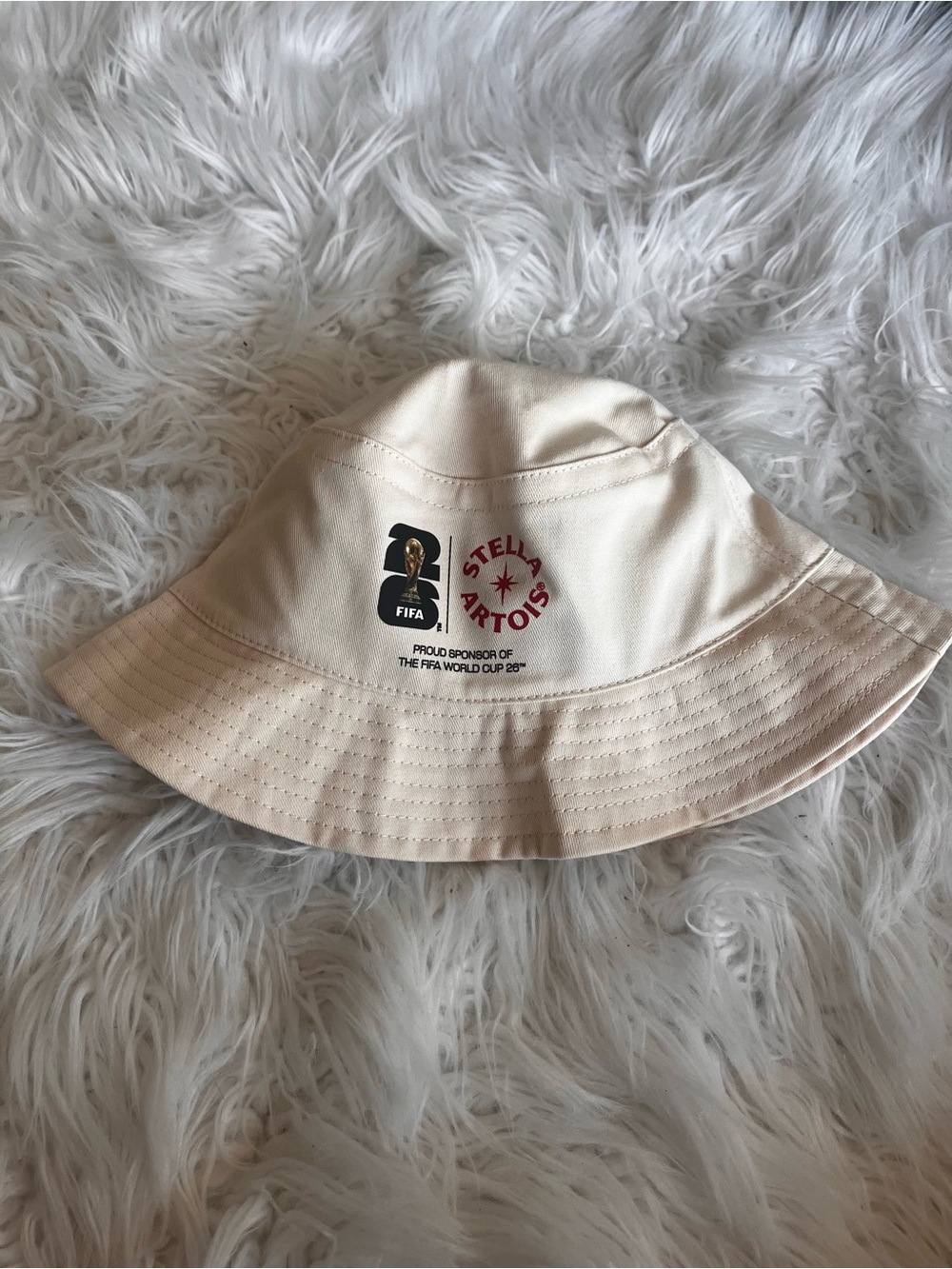Stella Artois FIFA WORLD CUP 2026 Bucket Hat - NEW WITHOUT TAGS NWT